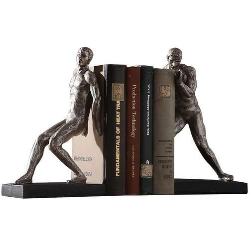 Nordic Resin Gymnastics Body Bookend Ornament Minimalist Creative Book Stand Home Furnishings Decor Crafts Gifts