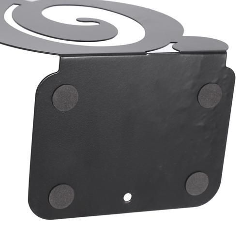 Musical Note Metal Bookends Iron Support Holder Desk Stands For Books