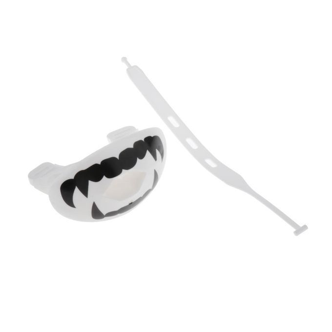 Football Mouthguard Oxygen Sports Mouth Lip Teeth Guard Gum White Fang