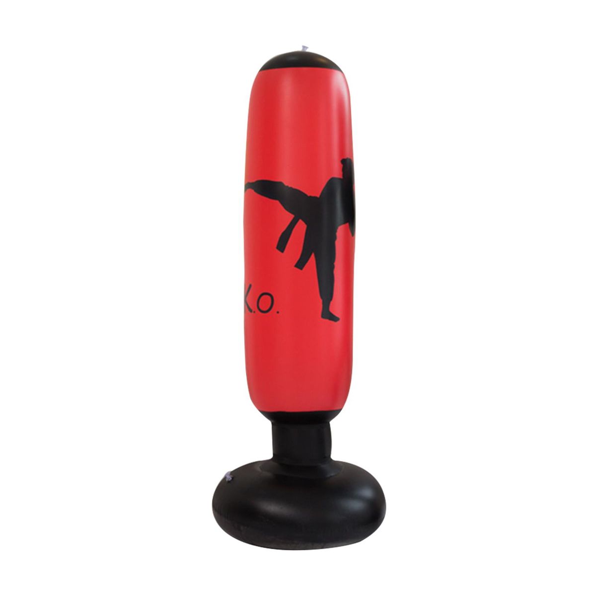 Inflatable Punching Bag Free Standing Boxing Punch Bag For Boys Red