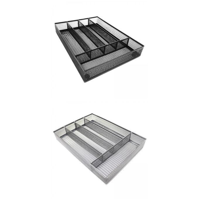 5 Compartments Tableware Storage Box  Container For Home