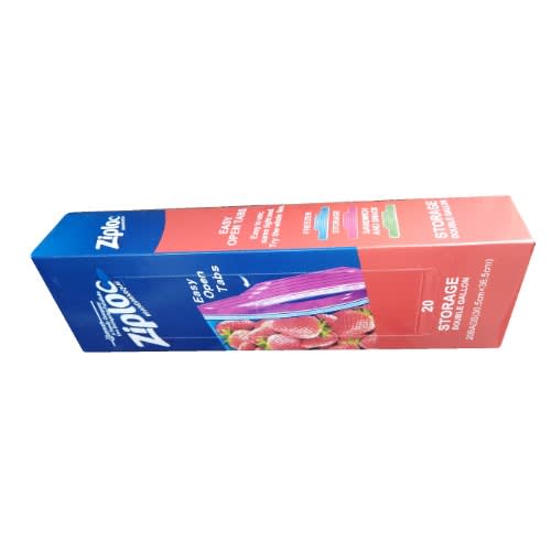 Ziploc Storage Bag - Double Gallon - 30.5cmx38.5cm - 20 Bags