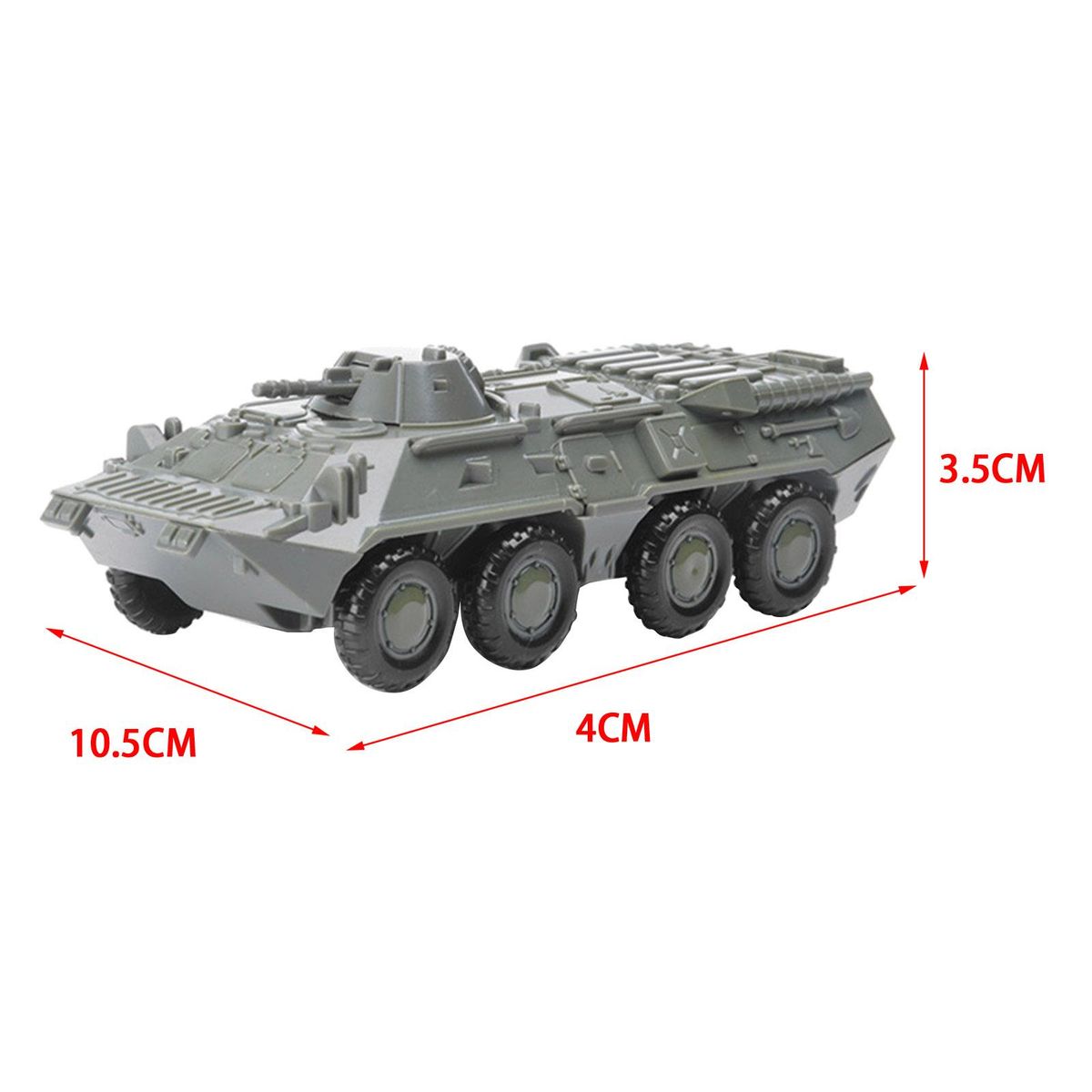 2x Plastic 4D Model Kits In Scale 1:72 Tank Vehicle Tree Model