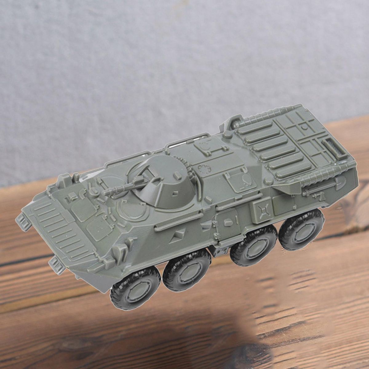 2x Plastic 4D Model Kits In Scale 1:72 Tank Vehicle Tree Model
