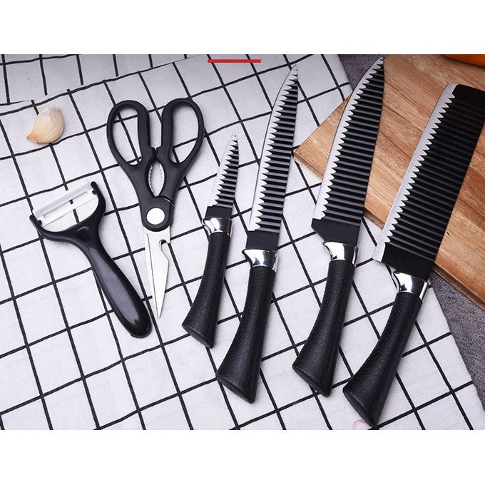 Lovely Stainless Steel Kitchen Knife Set