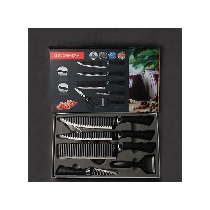 Lovely Stainless Steel Kitchen Knife Set