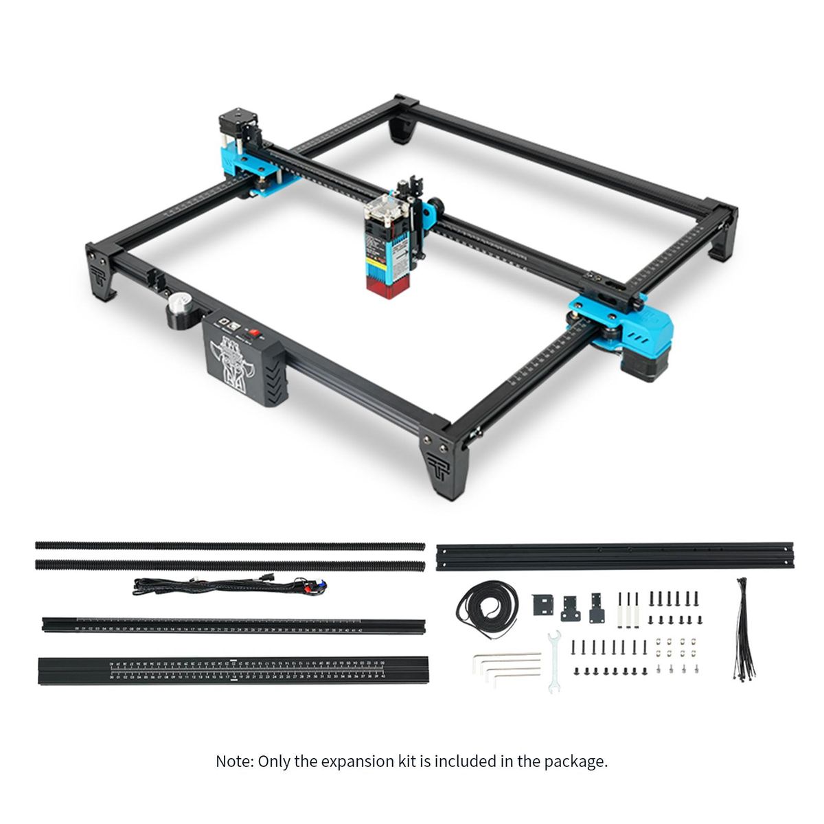 Two Trees Laser Engraving Machine Upgrade Expansion Kit for TTS and TOTEM S Engraver Expand to 400x420mm with High Precision High Stability