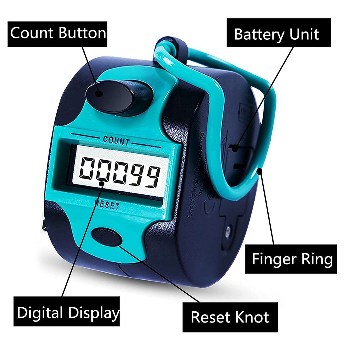 Counter Electronic Clicker Manual Digital Stitch
