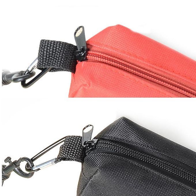 2Pcs Dog Poop Bag Holder Oxfor Cloth Scratch Resistant Waste Bag