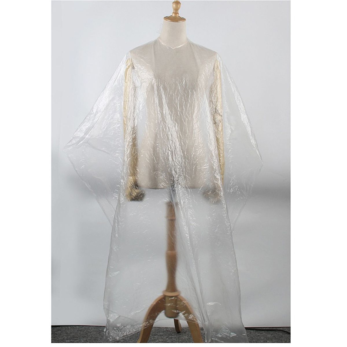 50PCS Disposable Waterproof Hair Salon Capes Haircut Apron