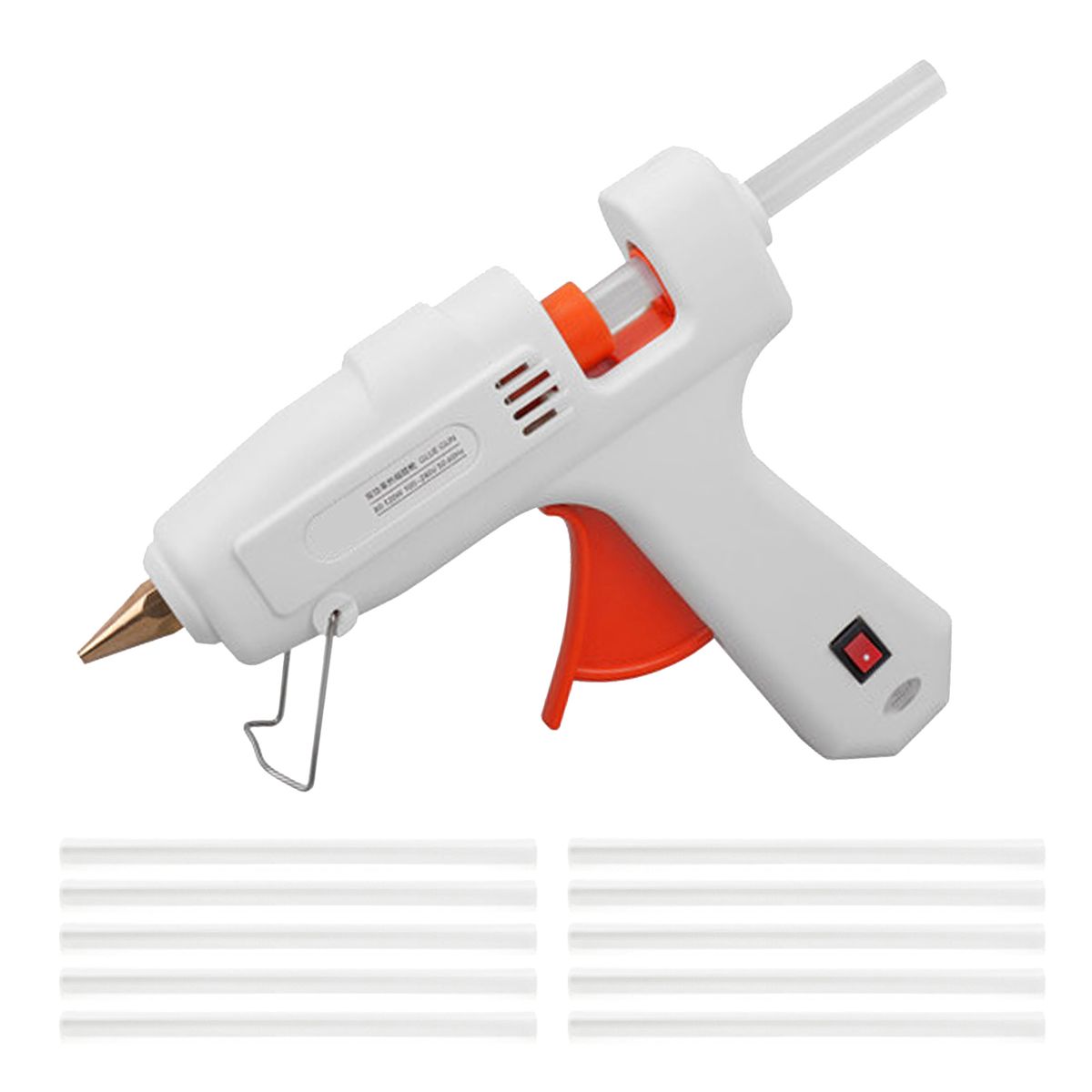 220V 40W Hot Melt Glue Gun Premium Glue Sticks Repair Tool