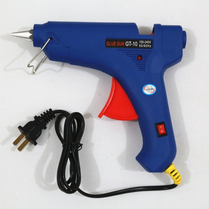 4.7V 60w Cordless Lithium Ion Hot Melt  Gun Digital Display Temperature Adjustable Use 7mm Hot Melt