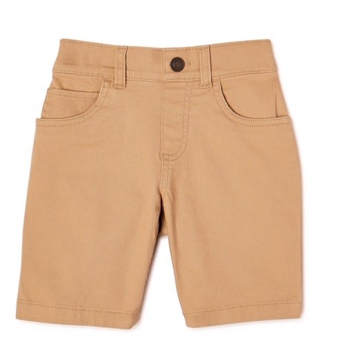 365 Kids Boys Twill 5 Pocket Shorts – Carton Brown