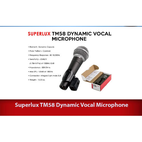 Tm58 Series Vocal Microphone