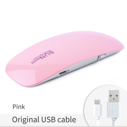 Uv Led Lamp Nail Dryer - 6W - Pink