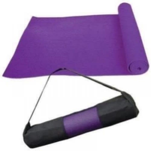 Yoga Fitness Mat With Bag - Purple