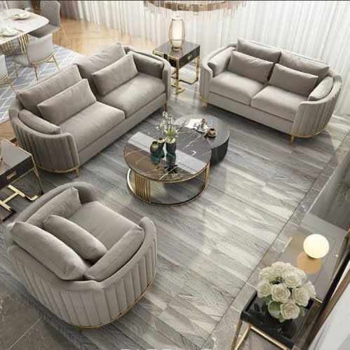 Walts Curvy Living Room Set