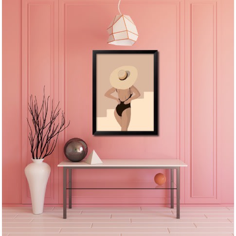 Female Framed Art