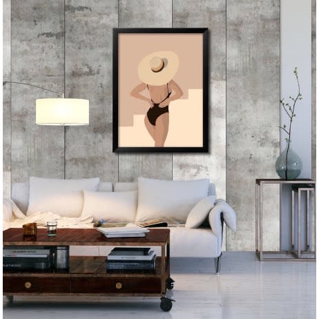 Female Framed Art