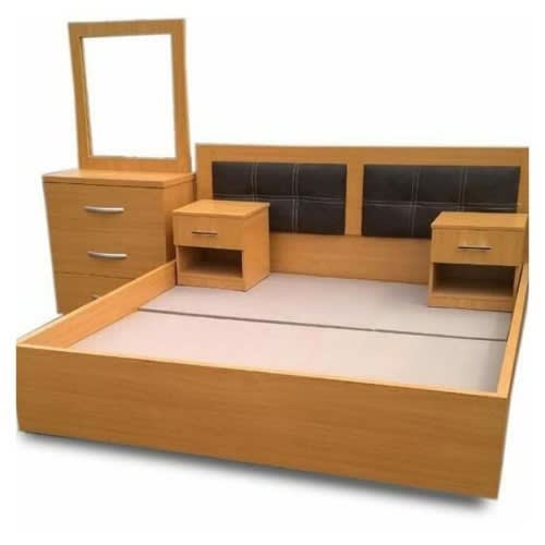 6ft X 6ft Executive Bedframe With Dressing Table & Bedside