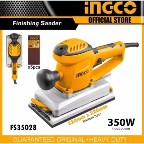 Ingco Finishing Sander Machine - 350w