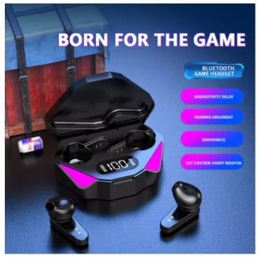 Headphones Led Display Earphone Wireless Earbuds Waterproof Headset Noise Cancelling Airpods