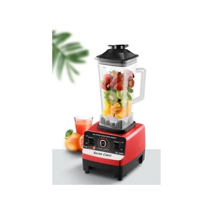 Silver Crest 2 Litres German Industrial Blender With 1 Litre Mill Jar