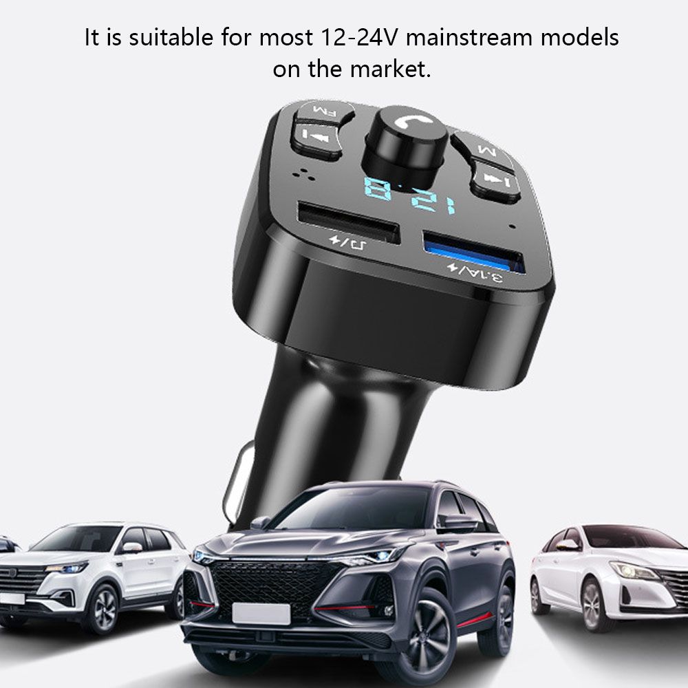 Car MP3 Player BT Wireless FM Transmitter