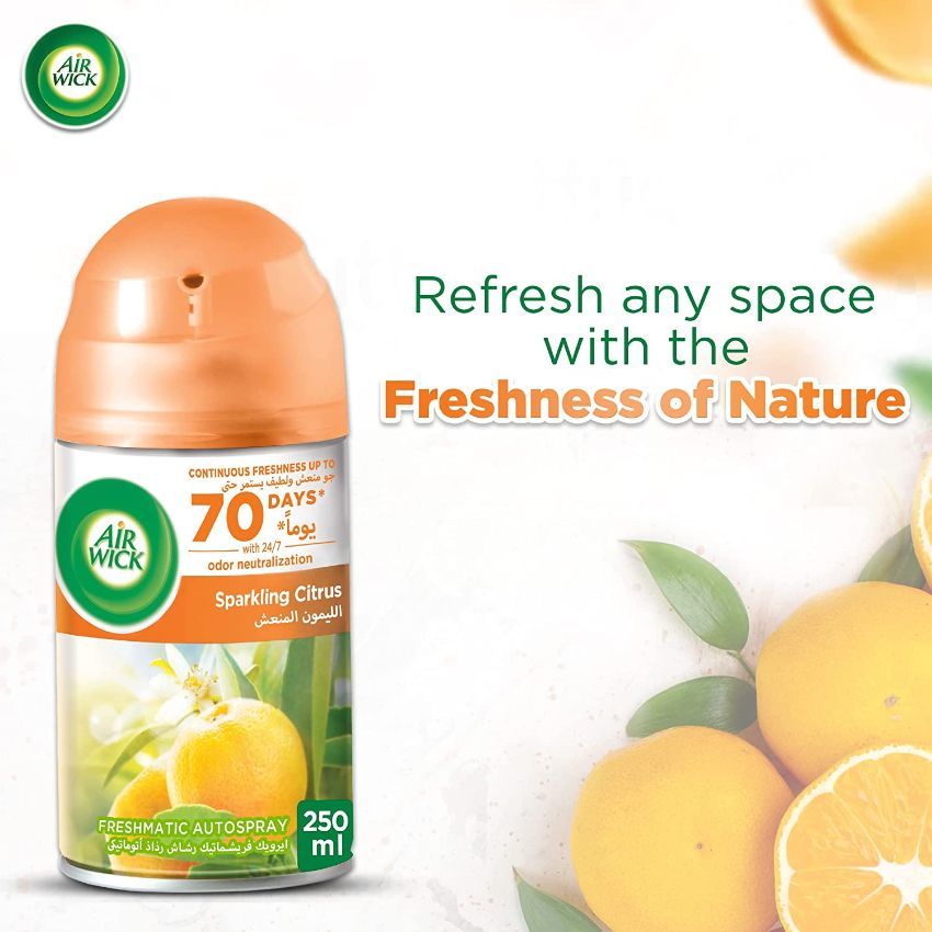 Freshmatic Refill Air Freshener - Sparkling Citrus X 2