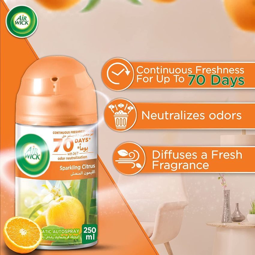 Freshmatic Refill Air Freshener - Sparkling Citrus X 2