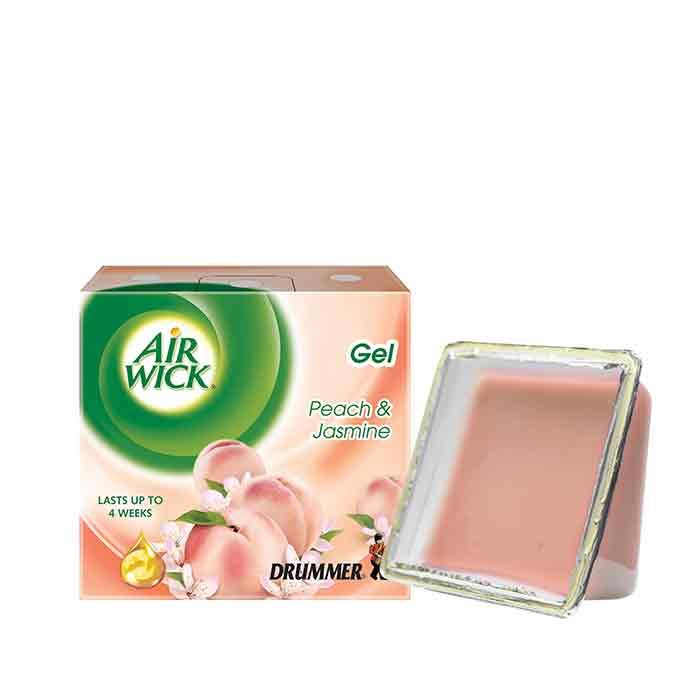 Drummer Gel Air Freshener Peach & Jasmine - Pack Of 6