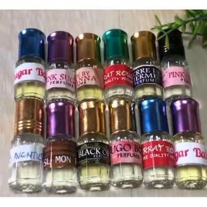 72 Hours Long Lasting Undiluted Oil Perfumes - 3ml X 12pcs