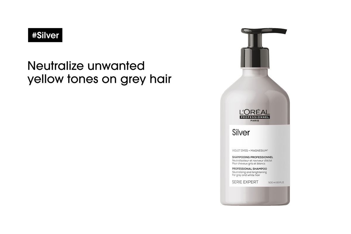 Silver Shampoo - For Grey, White Or Light Blonde Hair 500ml