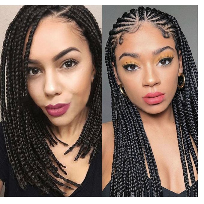 Long Braiding Wigs 18 Inch Crochet Braids 22 Strands Crochet PreLooped Crochet Hair