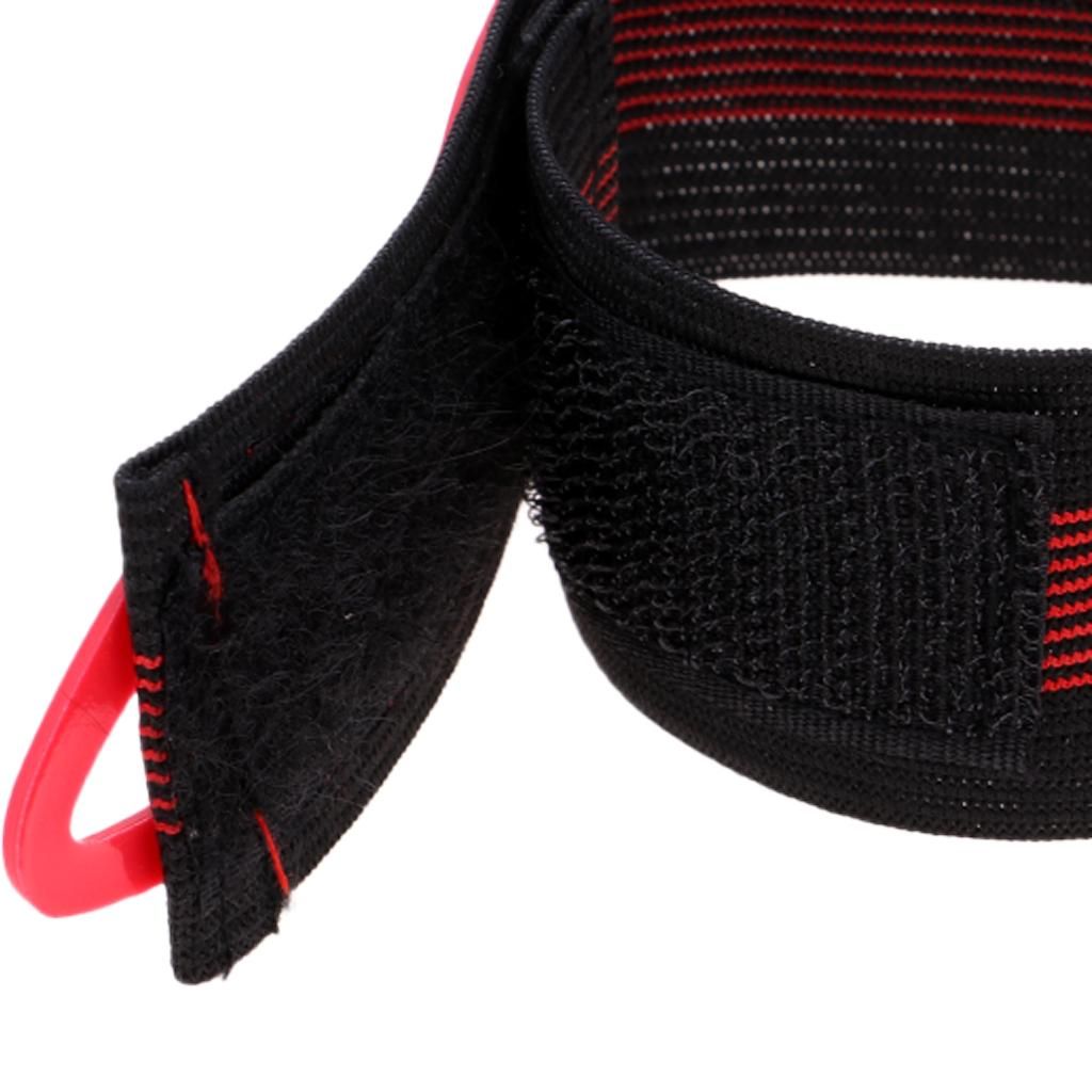 Bicycle Ankle Leg Strap Cycling Bike Riding Pants Band Leg Strap  Red