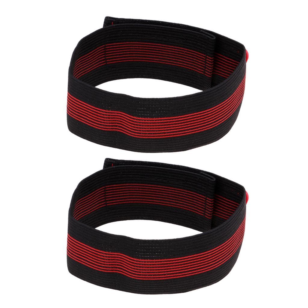 Bicycle Ankle Leg Strap Cycling Bike Riding Pants Band Leg Strap  Red