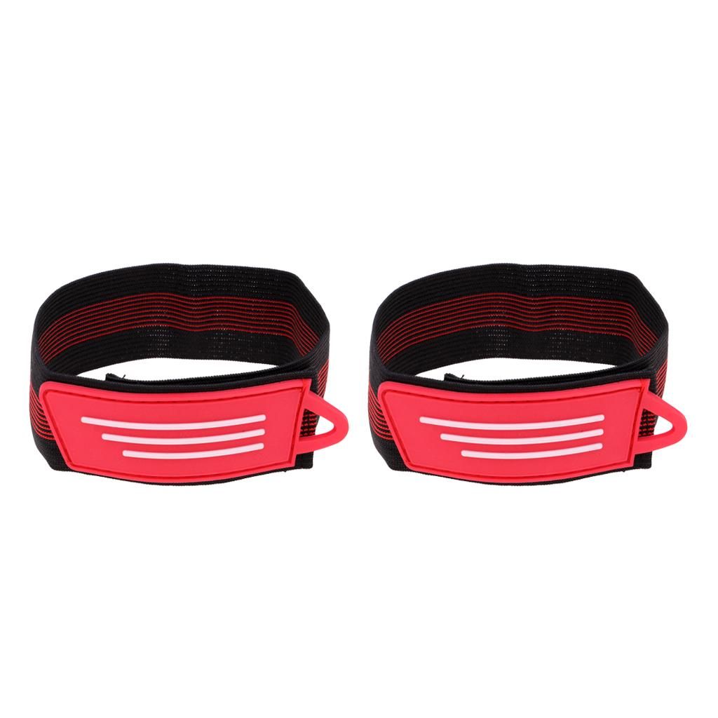 Bicycle Ankle Leg Strap Cycling Bike Riding Pants Band Leg Strap  Red