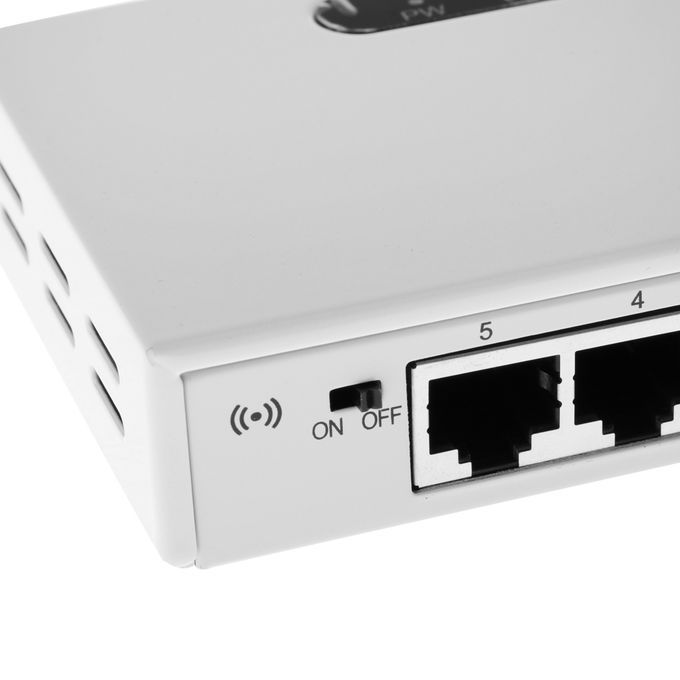 5Port 10100M Desktop Network Switch Fast Ethernet Switch LAN White