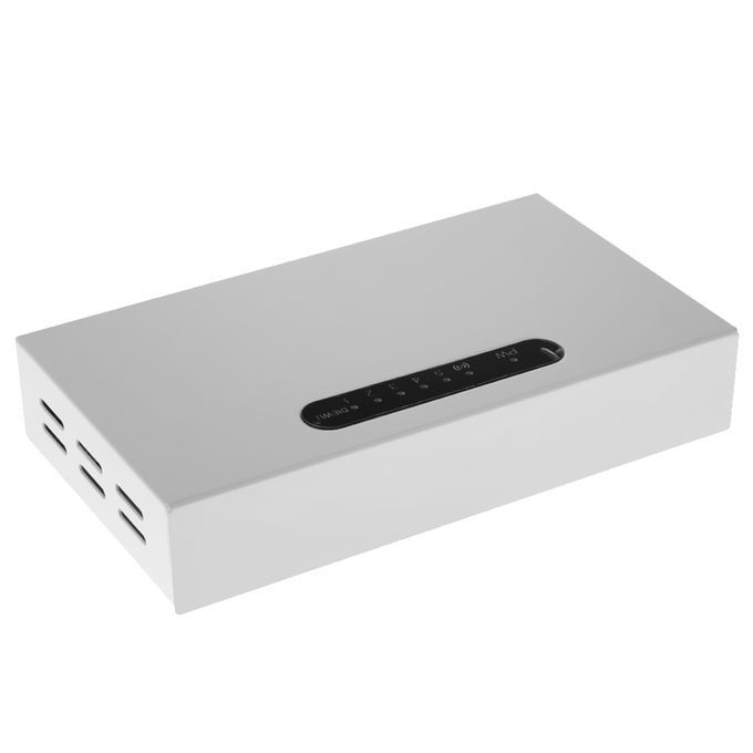 5Port 10100M Desktop Network Switch Fast Ethernet Switch LAN White