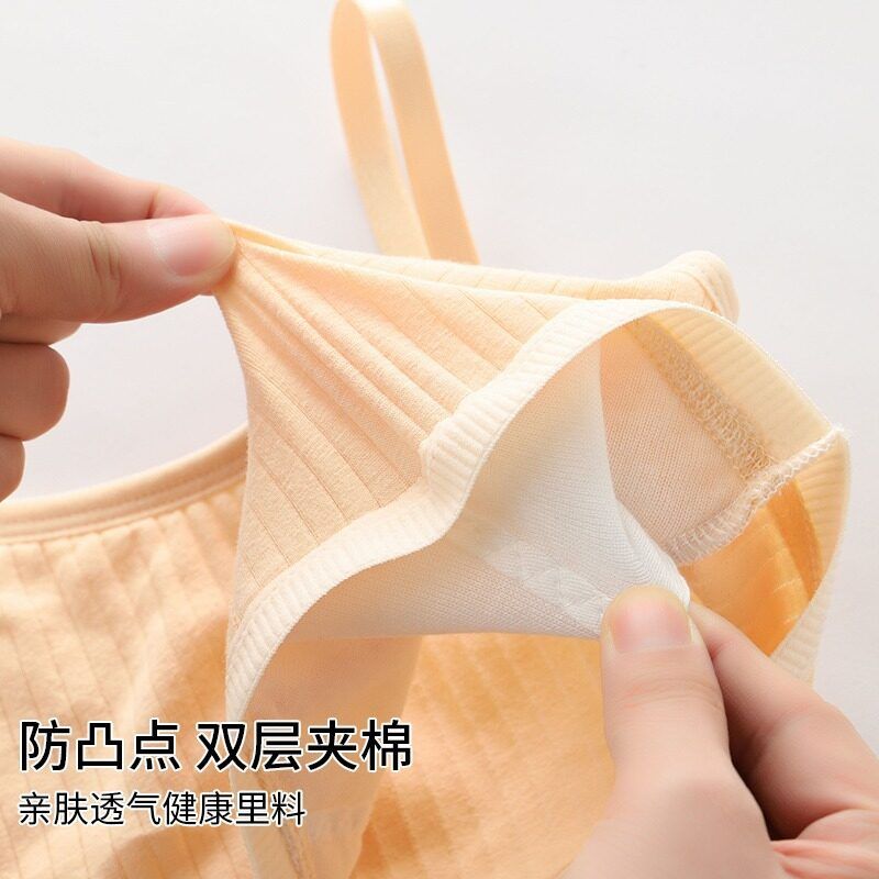 Kids Girls Training Bra Teenage Cotton Underwear