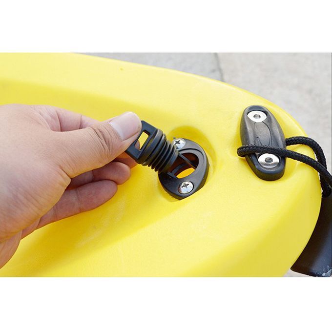 3PCS BOAT MARINE BEACH COOLER LIVEWELL NYLON DRAIN PLUG 1 SCREW IN