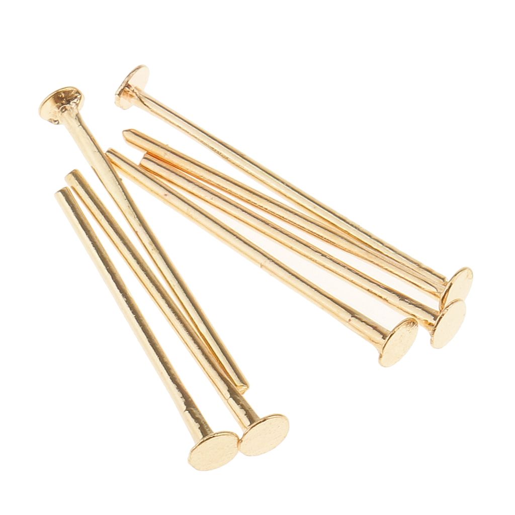 200pcs 19mm Head Pins 1mm Head Jewellery Findings Craft