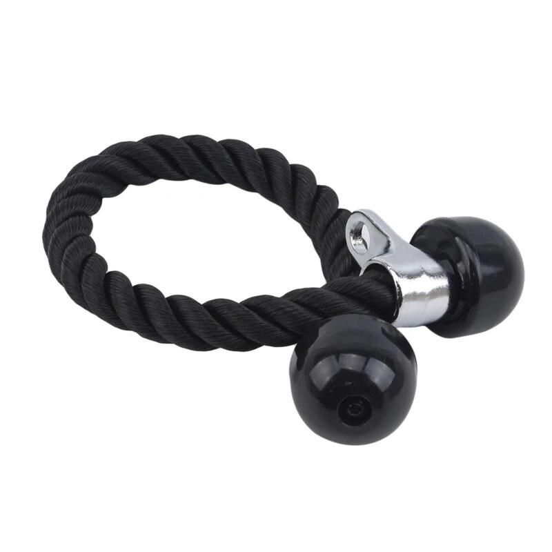 Tricep Rope Push Pull Down Cord For Bodybuilding Exercise Gym Workout For Home Or Gym Use Fitness Exercise Body Equipment