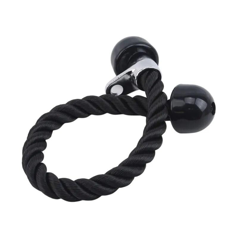 Tricep Rope Push Pull Down Cord For Bodybuilding Exercise Gym Workout For Home Or Gym Use Fitness Exercise Body Equipment