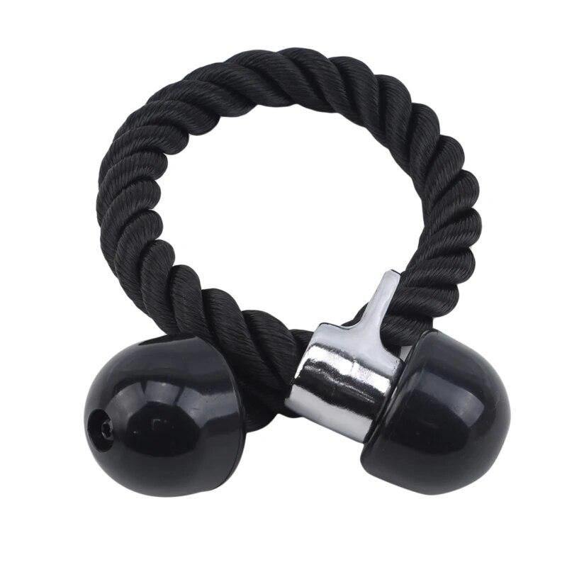 Tricep Rope Push Pull Down Cord For Bodybuilding Exercise Gym Workout For Home Or Gym Use Fitness Exercise Body Equipment