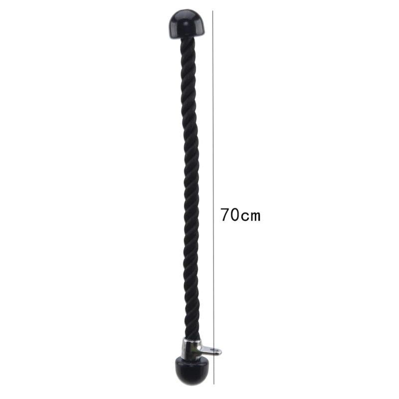 Tricep Rope Push Pull Down Cord For Bodybuilding Exercise Gym Workout For Home Or Gym Use Fitness Exercise Body Equipment