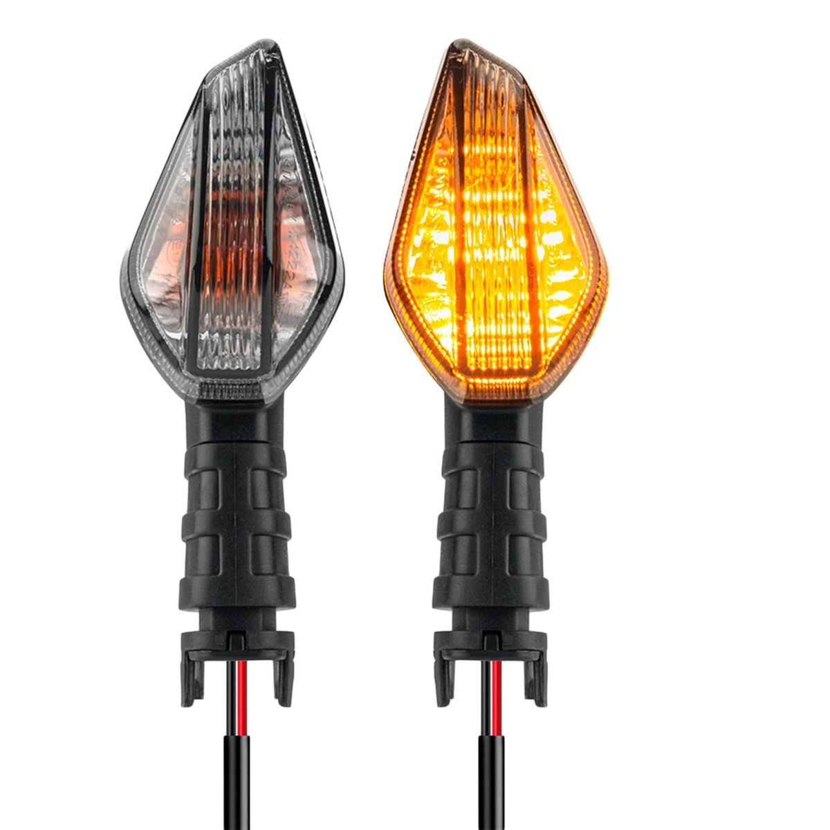 Motorcycle Rear Signal Light Rear Winker Lamp Replacement for HONDA RS150 V2 OEM: 33600-K56-M91, 33650-K56-M91