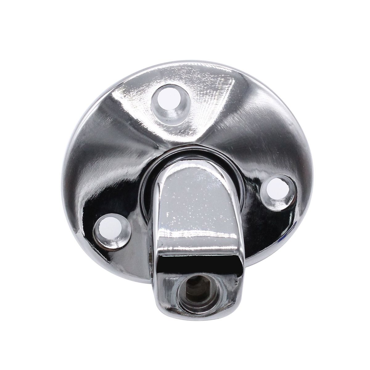 One Pair Sunvisor Support Brackets Kit Chrome With Screws