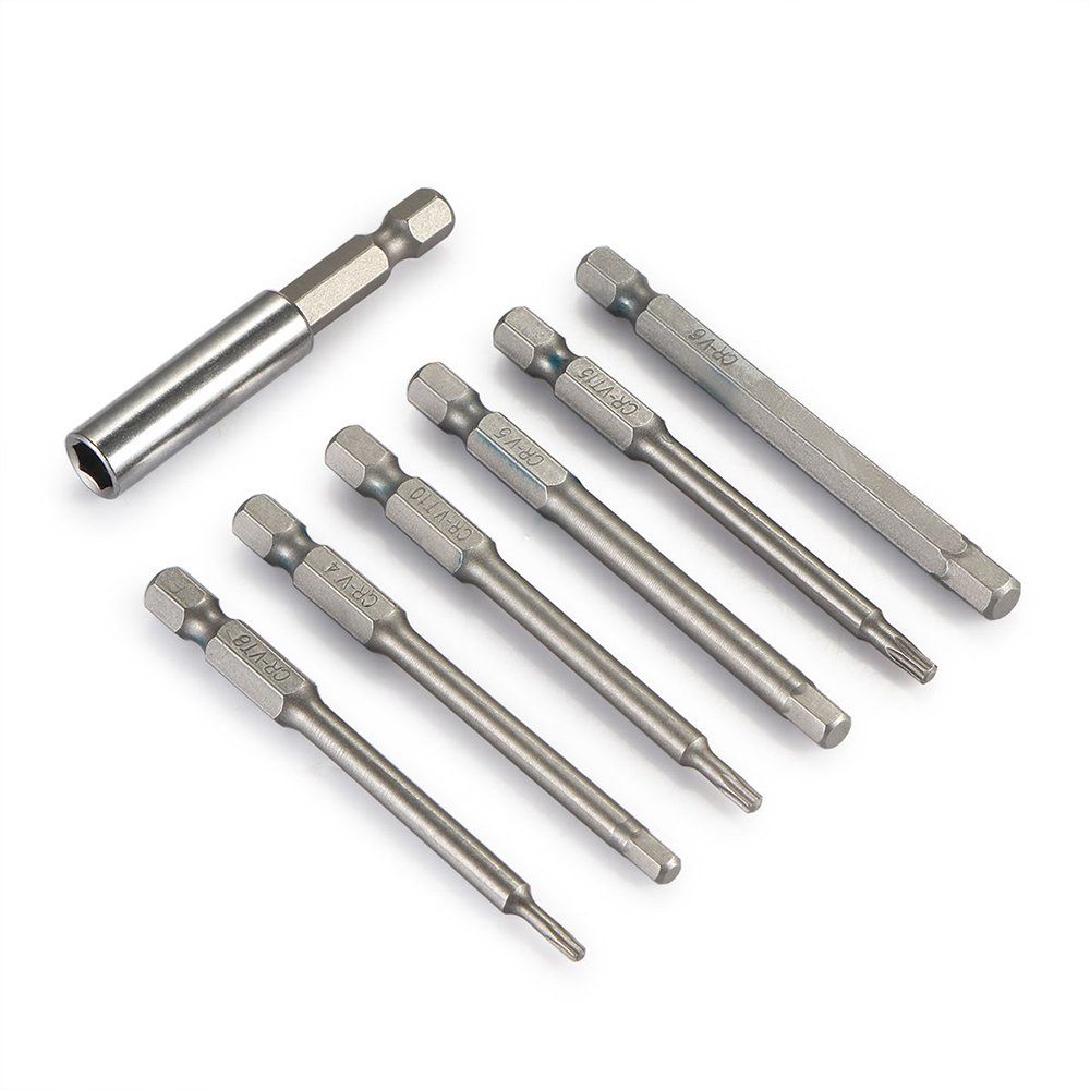 50PC 75mm Lengthen Multipurpose Screw Driver Bit Extension