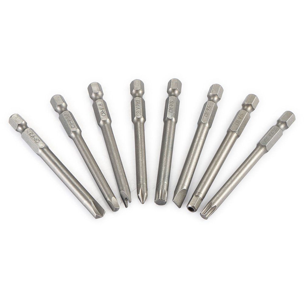 50PC 75mm Lengthen Multipurpose Screw Driver Bit Extension